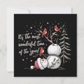 Het is de meest wonderbaarlijke tijd van het jaar  feestdagenkaart (Voorkant)