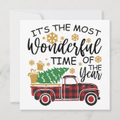 Het is de meest wonderbaarlijke tijd van het jaar kaart (Voorkant)