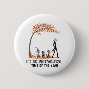 Het is de meest wonderbaarlijke tijd van het jaar ronde button 5,7 cm