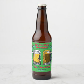 Het is de meest wonderbaarlijke tijd voor een bier etiket