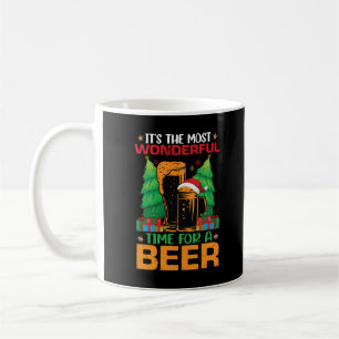 Het is de meest wonderbaarlijke tijd voor een bier koffiemok