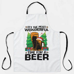 Het is de meest wonderbaarlijke tijd voor een bier schort