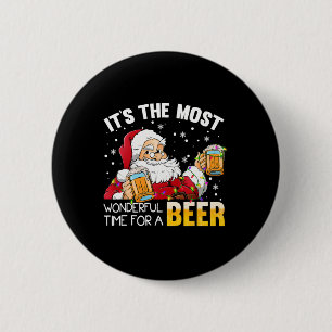Het is de meest wonderbaarlijke tijd voor een Kers Ronde Button 5,7 Cm