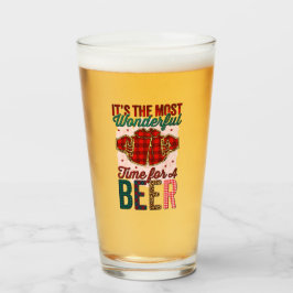 Het is de meest wonderlijke tijd voor een bier glas