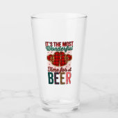 Het is de meest wonderlijke tijd voor een bier glas (Voorkant)