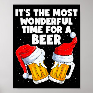 Het is de meest wonderlijke tijd voor een bierlief poster