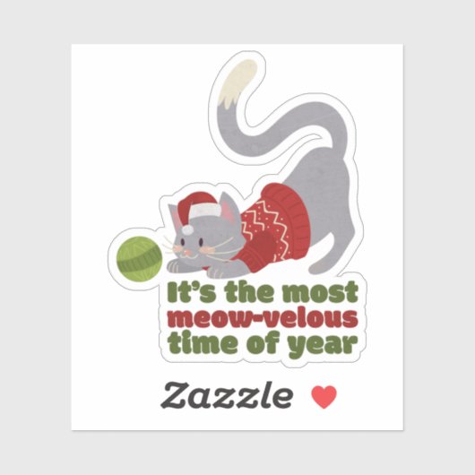 Het is de Meeste Tijd van het Jaar Sticker (Vel)