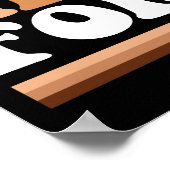 Het is de Melanin voor mij zwarte geschiedenis maa Poster (Hoek)