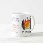 Het is de Mok van de Koffie van de tijddouane van  (Voorkant rechts)
