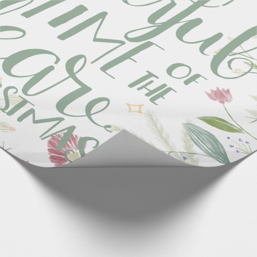 Het is de mooiste kerst van het jaar cadeaupapier (Hoek)