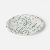 Het is de mooiste kerst van het jaar papieren bordje (Gekanteld)