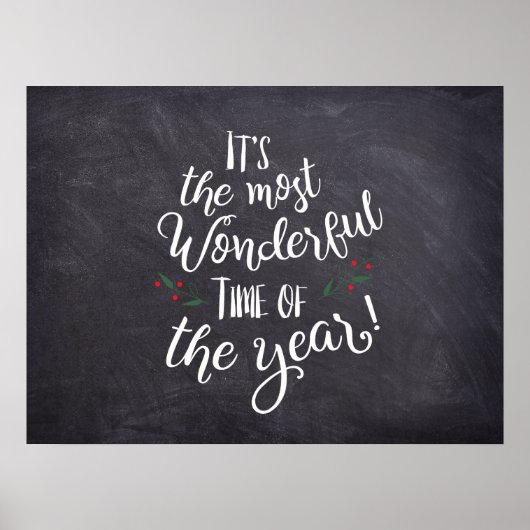 Het is de mooiste kerst van het jaar poster (Voorkant)