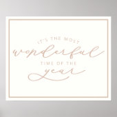 Het is de mooiste kerst van het Jaar Poster (Voorkant)