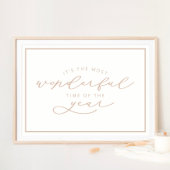 Het is de mooiste kerst van het Jaar Poster