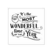 Het is de mooiste kerst van het jaar rubberstempel (Afrduk)