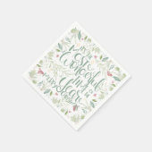 Het is de mooiste kerst van het jaar servet (Hoek)