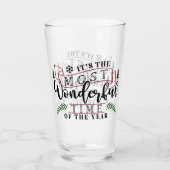 Het is de mooiste tijd... glas (Voorkant)