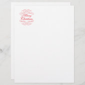 Het is de mooiste tijd... kerstbrief (Voorkant / Achterkant)