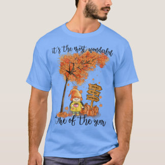 Het is de mooiste tijd van de Herfst van Gnomen T-shirt