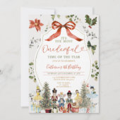 Het is de mooiste tijd van de kerstverjaardag kaart (Voorkant)