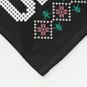 Het is de mooiste tijd van de tijd fleece deken (Hoek)