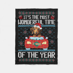 Het is de mooiste tijd van de tijd fleece deken