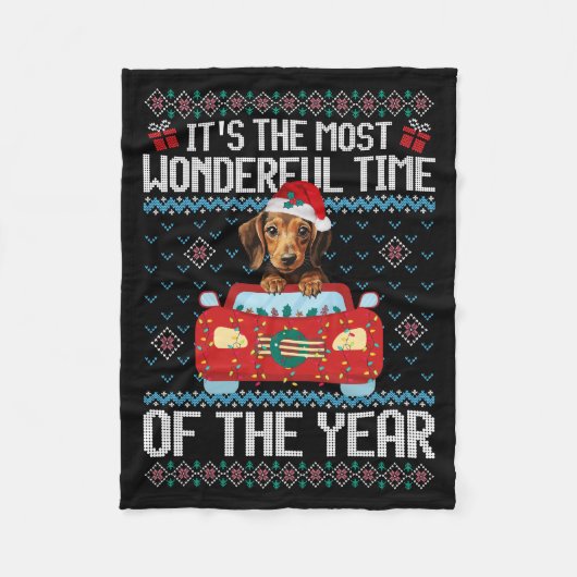 Het is de mooiste tijd van de tijd fleece deken (Voorkant)