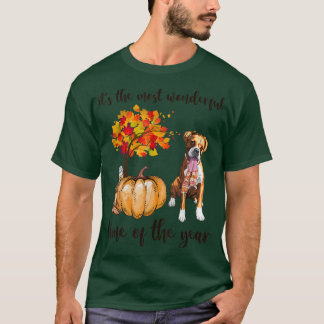 Het is de mooiste tijd van het jaar Boer Autum T-shirt