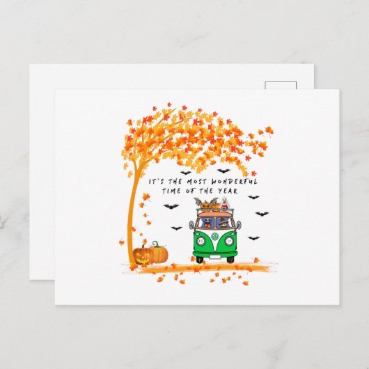 Het is de mooiste tijd van het jaar briefkaart (Voorkant / Achterkant)