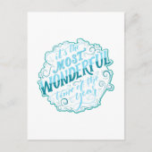 Het is de mooiste tijd van het Jaar Briefkaart (Voorkant)