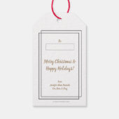 Het is de mooiste tijd van het jaar cadeaulabel (Achterkant)