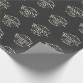 Het is de mooiste tijd van het jaar cadeaupapier (Hoek)