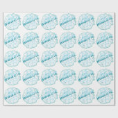 Het is de mooiste tijd van het Jaar Cadeaupapier (Vlak)