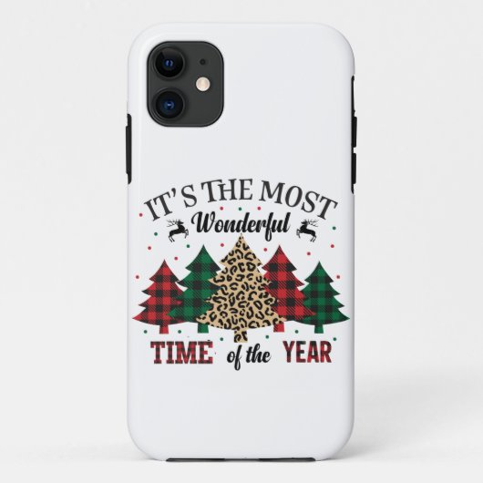 Het is de mooiste tijd van het jaar Case-Mate iPhone case (Achterkant)