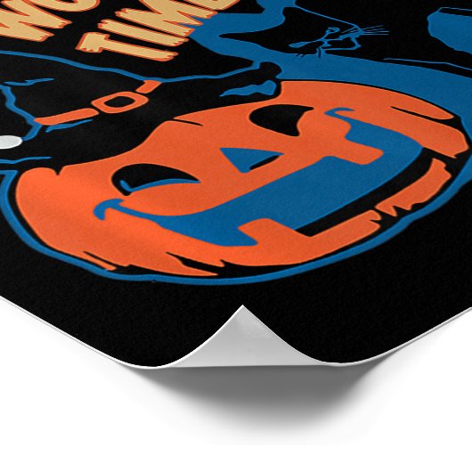 Het is de mooiste tijd van het jaar Cat Poster (Hoek)