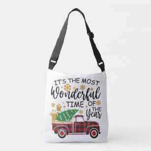 Het is de mooiste tijd van het jaar crossbody tas