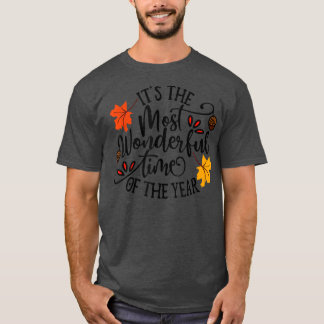 Het is de mooiste tijd van het jaar dat de Herfst T-shirt