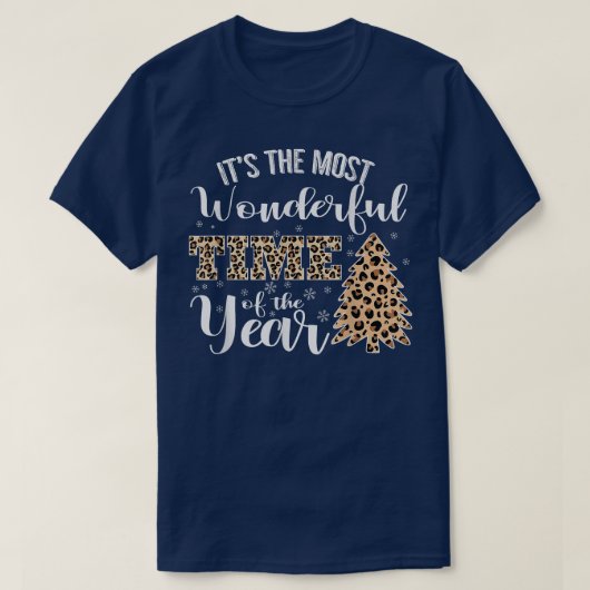 Het is de mooiste tijd van het jaar dat Lopard TR T-shirt (Design voorkant)