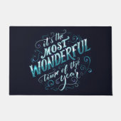 Het is de mooiste tijd van het jaar deurmat (Voorkant)