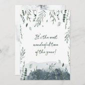 Het is de mooiste tijd van het jaar feestdagenkaart (Voorkant / Achterkant)