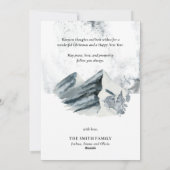 Het is de mooiste tijd van het jaar feestdagenkaart (Achterkant)