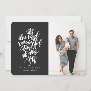 Het is de mooiste tijd van het jaar feestdagenkaart