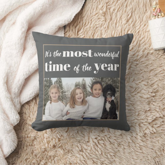 Het is de mooiste tijd van het jaar! Foto Kussen (Deken)