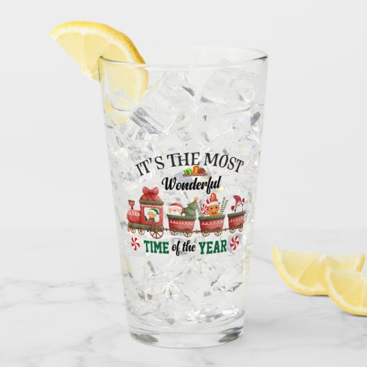 Het is de mooiste tijd van het jaar glas (Voorkant ijs)