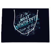 Het is de mooiste tijd van het jaar groot cadeauzakje (Voorkant)