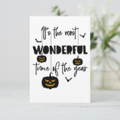 Het is de mooiste tijd van het jaar Halloween Bedankkaart (Staand voorkant)