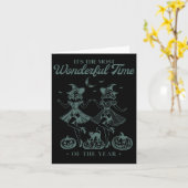 Het is de mooiste tijd van het jaar Halloween Kaart (Gele Bloem)