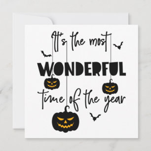 Het is de mooiste tijd van het jaar Halloween Kaart