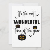 Het is de mooiste tijd van het jaar Halloween Kaart (Voorkant)