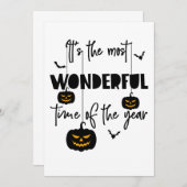 Het is de mooiste tijd van het jaar Halloween Kaart (Voorkant / Achterkant)
